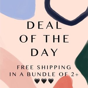 🖤🖤🖤 = DEAL OF THE DAY (or DOD)